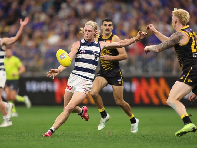 Oliver Dempsey has booted 18 goals this year. Picture: Janelle St Pierre/AFL Photos