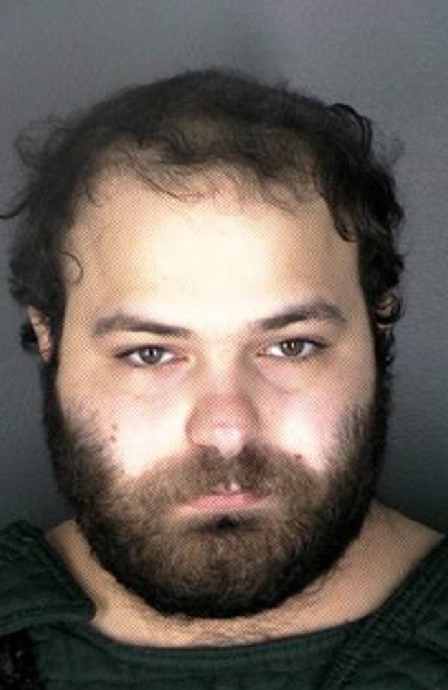 The booking photo of the alleged Boulder shooter.