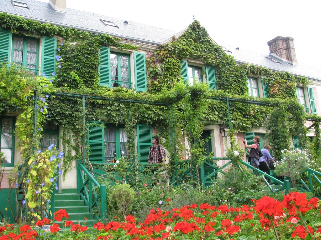Claude Monet's other more famous house in Giverny. 