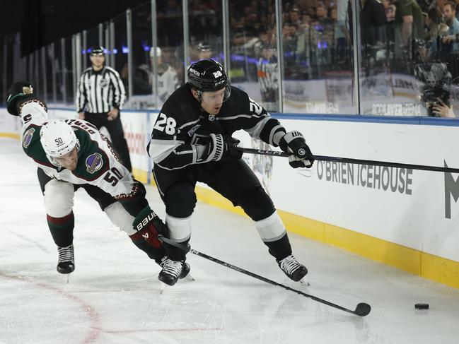 The Arizona Coyotes took on the LA Kings at Rod Laver Arena earlier this month. Picture: Getty Images