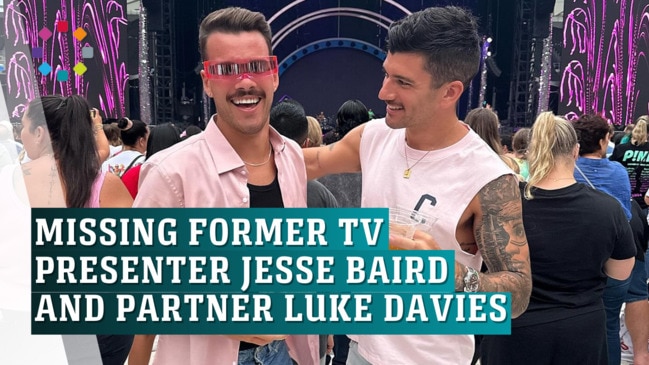 Search intensifies for missing former TV Presenter Jesse Baird and partner Luke Davies