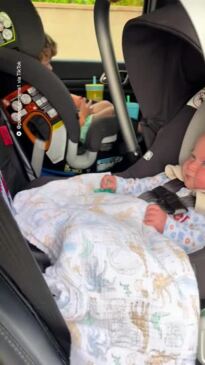Mum's genius hack to stop baby crying in car