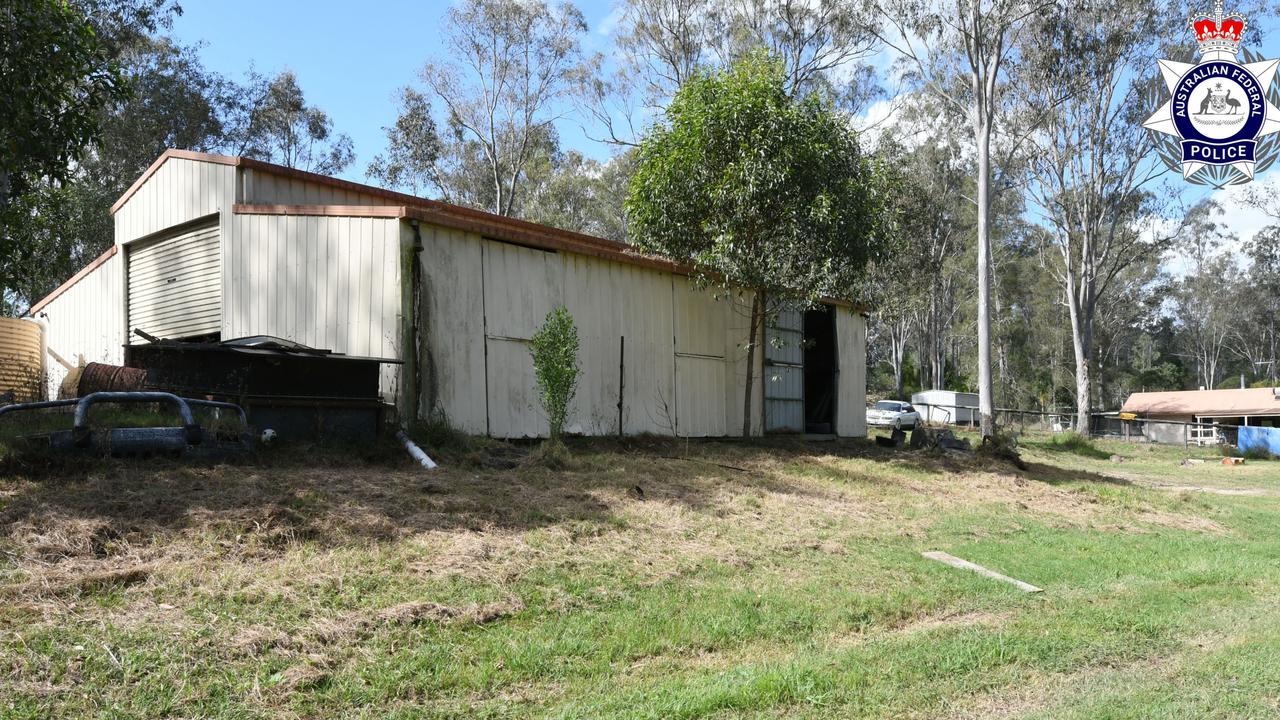 Police arrested two of the men at a remote location in Jimboomba.