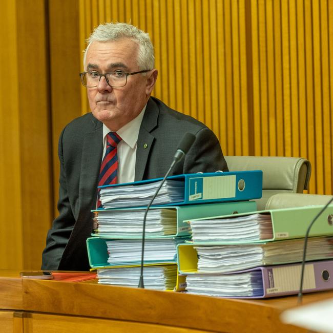 Andrew Wilkie at Parliament House on Thursday. Picture: NCA NewsWire
