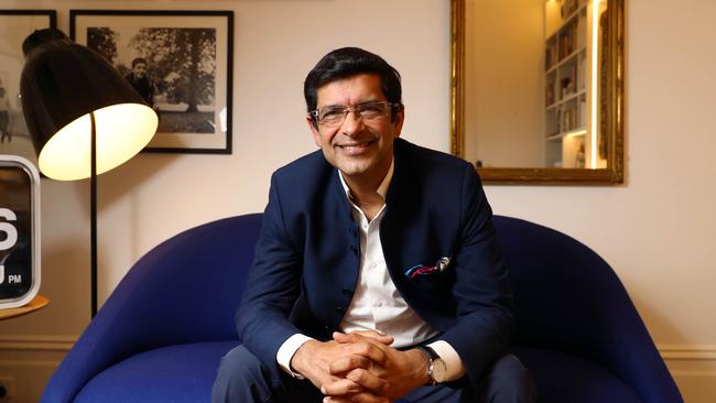 Professor Shitij Kapur, Dean of the Faculty of Medicine, Dentistry and Health Sciences at the University of Melbourne, has spoken out about the flawed use of COVID modelling to justify extended lockdowns. Picture: Aaron Francis/The Australian