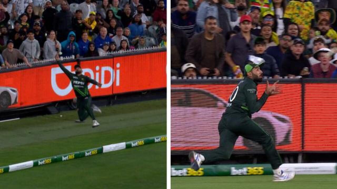 Pakistan stun Aus with ELITE fielding