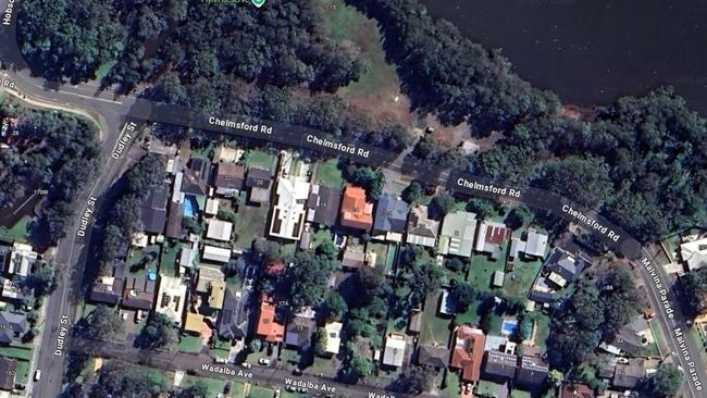Ms Vu’s address on Chelmsford Rd, Lake Haven, is only 90m away from a childcare centre. Picture: Google