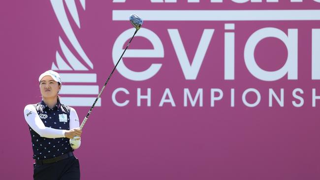 Minjee Lee isn’t hitting the panic button. Picture: Matthew Lewis/Getty Images