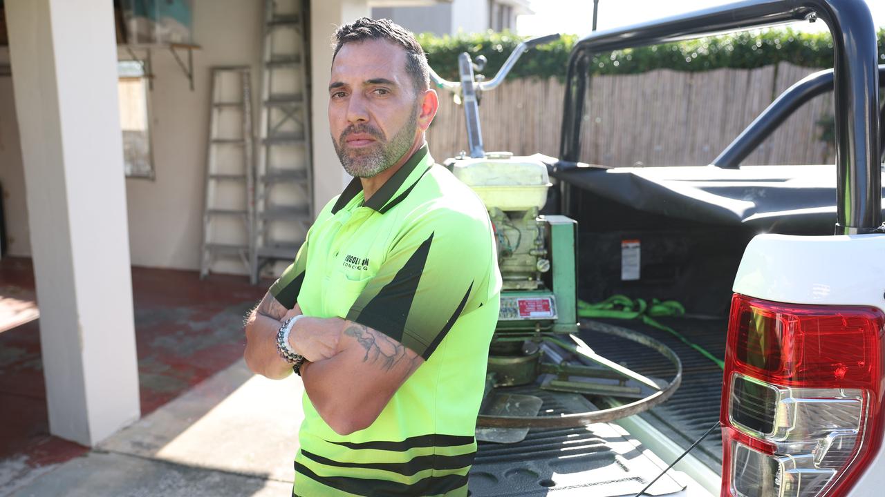 Sydney tradie Phillip Fogolin received a ticketless fine and successfully disputed it. Picture: Rohan Kelly