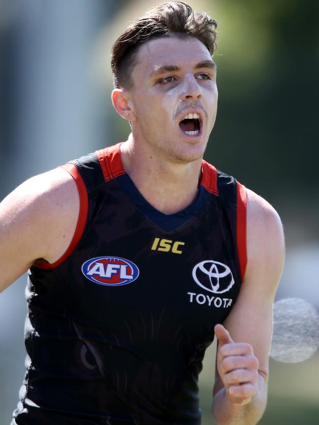 Crow Jake Lever is one of the game’s hottest properties. Picture: AAP