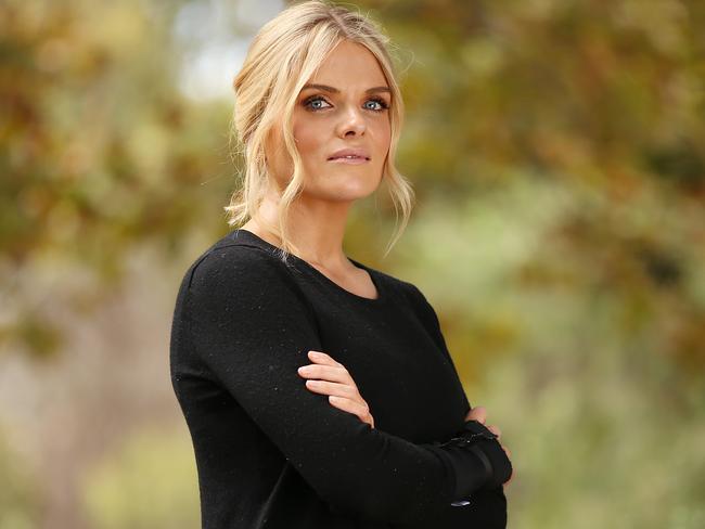 Channel 9 presenter Erin Molan turned to the police for help after being bombarded by abusive messages via Facebook. Picture: Sam Ruttyn