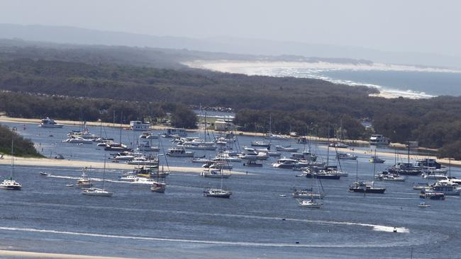 Boating on the Broadwater. Photo: Kit Wise.