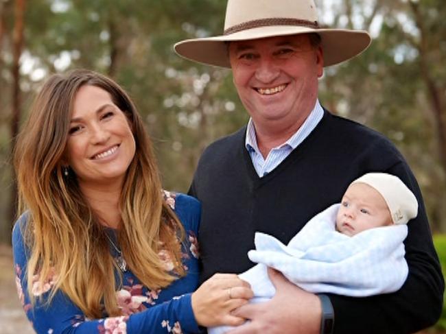 Is Vikki Campion and Barnaby Joyce’s new baby about to be born? Picture: Channel 7