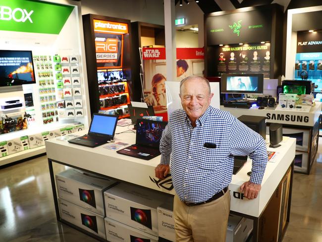 Harvey Norman chairman Gerry Harvey said it pays to be organised with Christmas shopping.