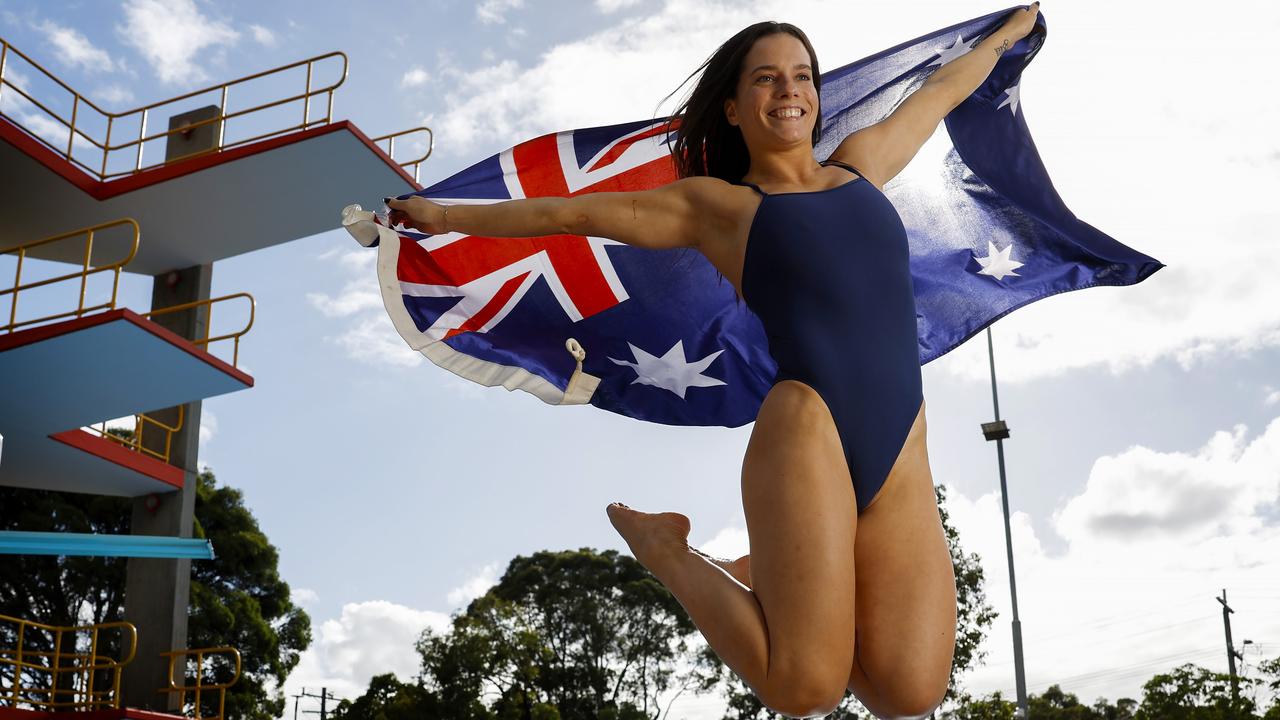 Olympic diver Anabelle Smith is vying for Olympic glory. Picture: Michael Klein