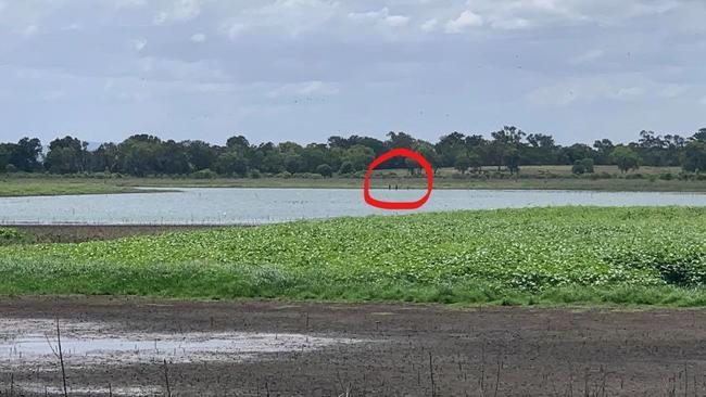 Three wanted teens crossing the Murray Lagoon while allegedly involved in a police chase on Monday.