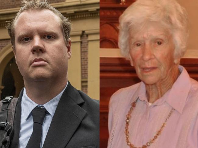 Kristian White has been found guilty of fatally tasering Clare Nowland, 95, in a nursing home in Cooma in May 2023. Picture: NewsWire