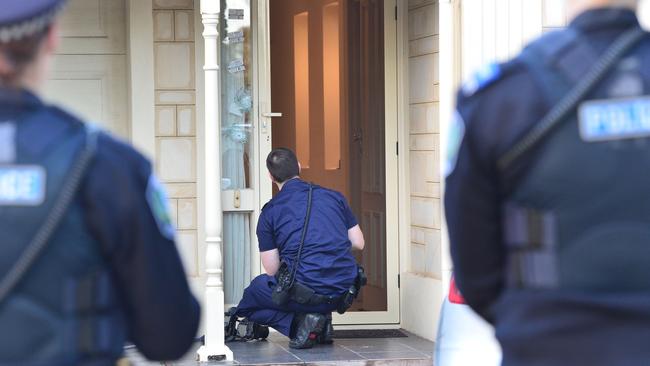 Gawlik fired nine shots at the house. Picture: AAP / Keryn Stevens