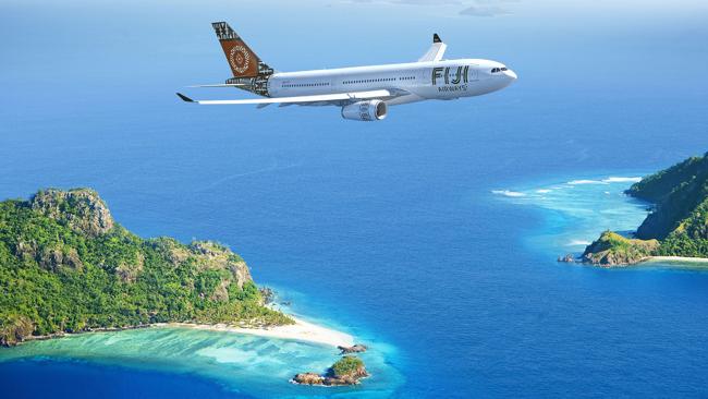The new-look Fiji Airways plane. Picture: Supplied
