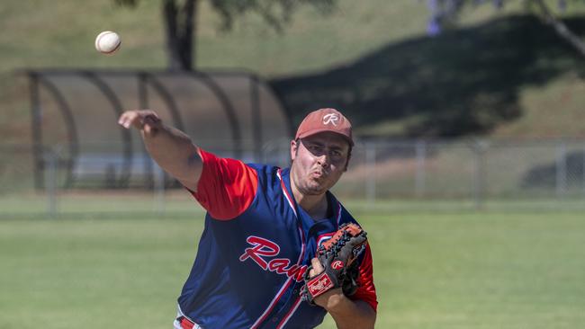 Sam McNeice in action for the Rangers A-grade side. Photo: Nev Madsen