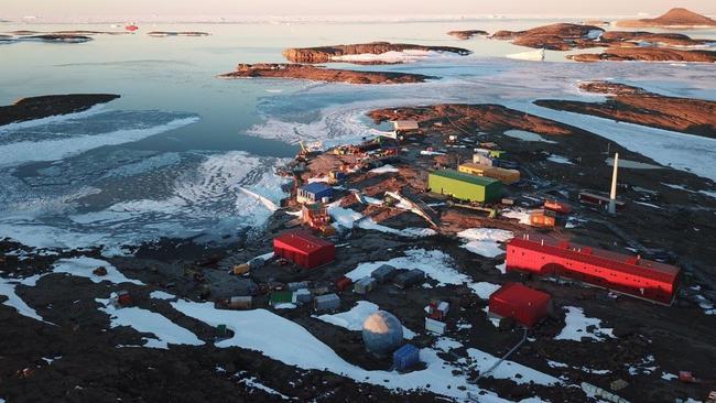 Mawson research station. For a story about RSV Nuyina and Antarctica. © Michael Brill/Australian Antarctic Division (AAD)