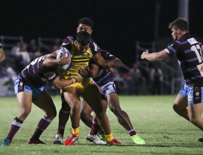 Broncos young gun Xavier Willison is developing nicely under Rohan Smith at Norths. credit Alan Drinnen/Norths Devils.