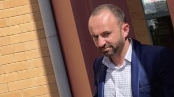 Lachlan Charles Bate, 35, has pleaded not guilty and is facing a judge-only trial on sexual assault allegations.