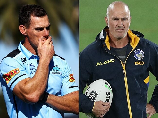 John Morris and Brad Arthur are two coaches facing pressure.