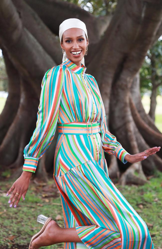 Hanan Ibrahim still works as a radiation therapist twice a fortnight. Picture: John Feder/The Daily Telegraph.