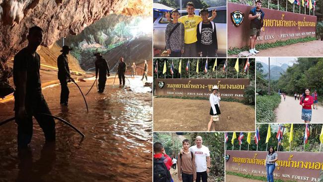 THE SITE OF THE THAILAND CAVE RESCUE IS NOW A BOOMING TOURIST ATTRACTION