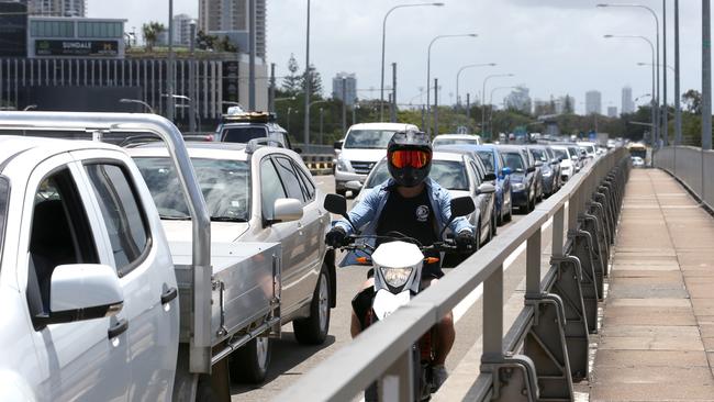 Heavy traffic along the Sundale bridge heading to the Spit has been the bane of motorists in recent years. Photo: Regi Varghese