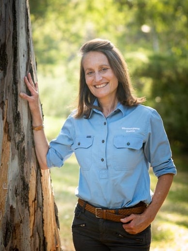 Sheep farmer Clare Cannon.