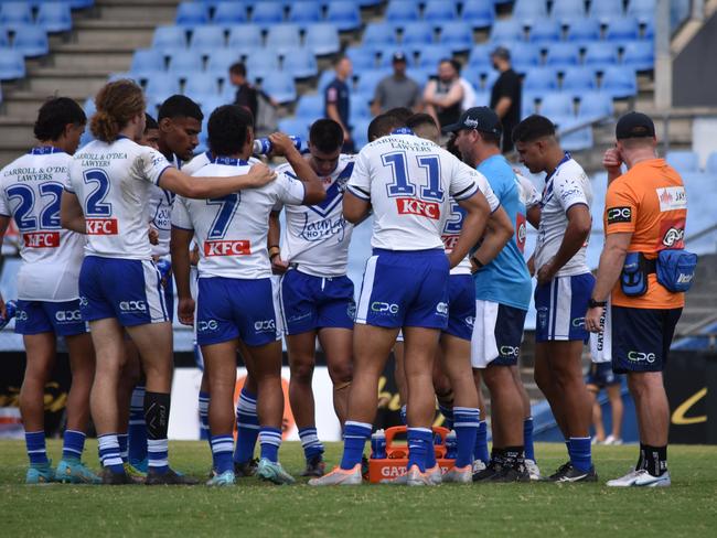 Canterbury Bulldogs NSWRL junior reps at Belmore Oval. Picture: Sean Teuma.