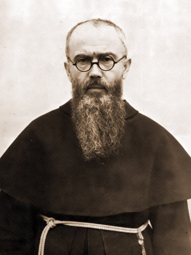 St Maximilian Kolbe. Picture: Supplied