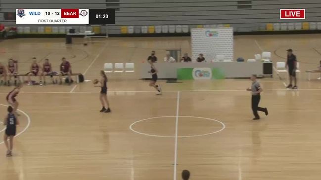 Replay: QLD U18 basketball championships - U18 Girls Div 2 Semi-Final (Wild v Bear)