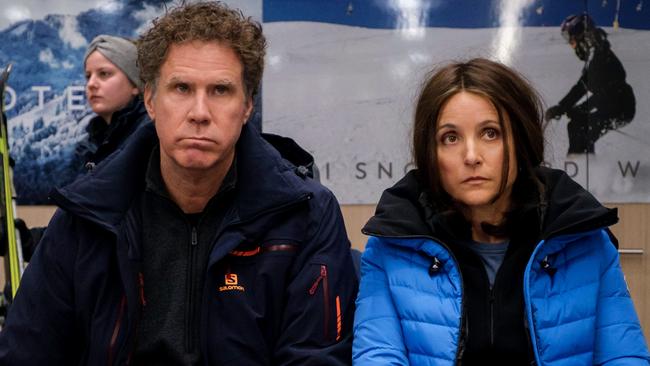 Will Ferrell, Julia Louis-Dreyfus as a long-married couple facing difficulties in Downhill.