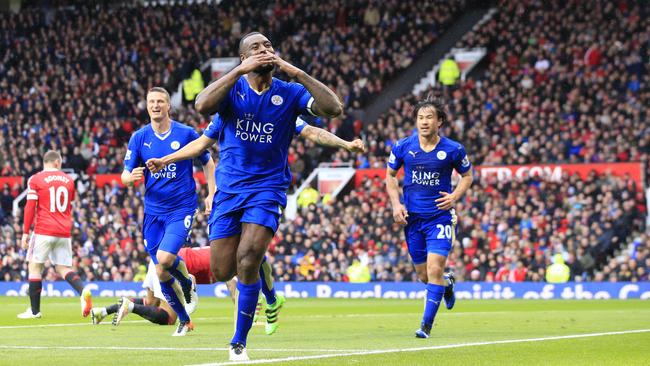 Leicester's Wes Morgan, centre, hopes to lead his team to glory in 2016/2017.