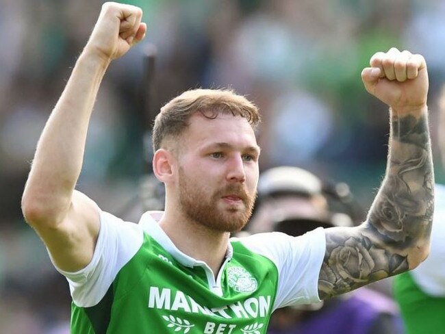 Hibernian Soceroos contender Martin Boyle