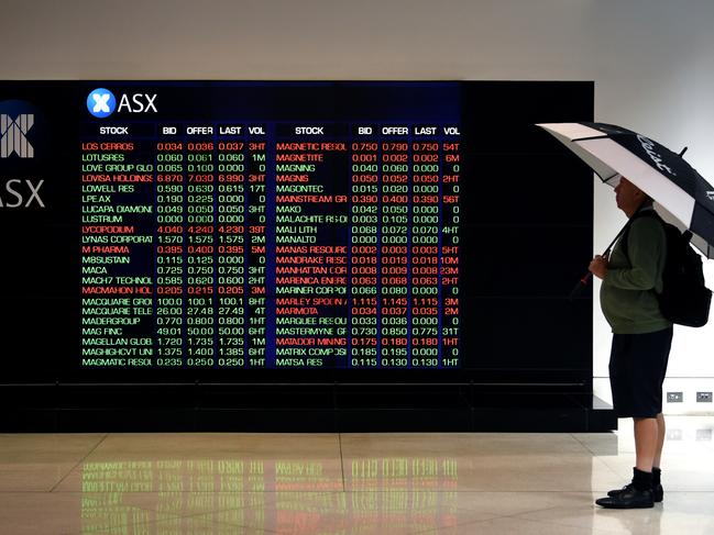 The Australian share market has closed at its highest level this month, with gains across the board as optimism rose that the coronavirus lockdowns would soon be over. Picture: AAP