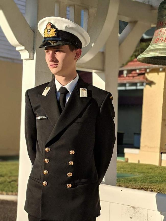 Midshipman David Peter Christian Gardiner, 23, scratched the word “c**t” into a woman’s car.