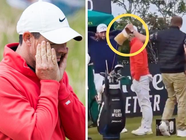 Golf fan arrested for ‘freaking insane’ act