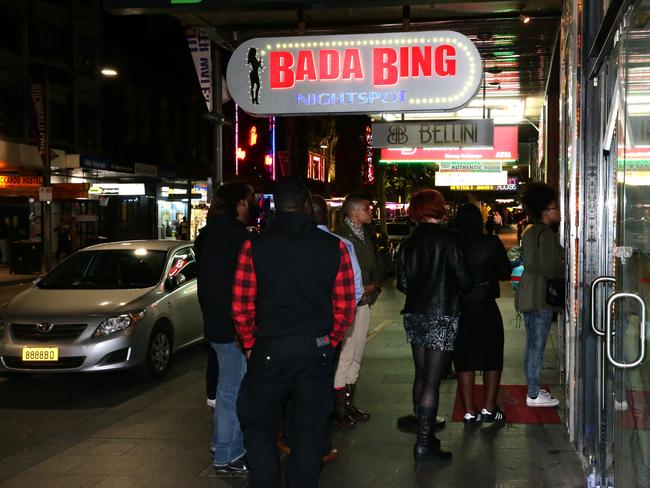 The famous Bada Bing nightclub in Kings Cross / Picture: Bill Hearne