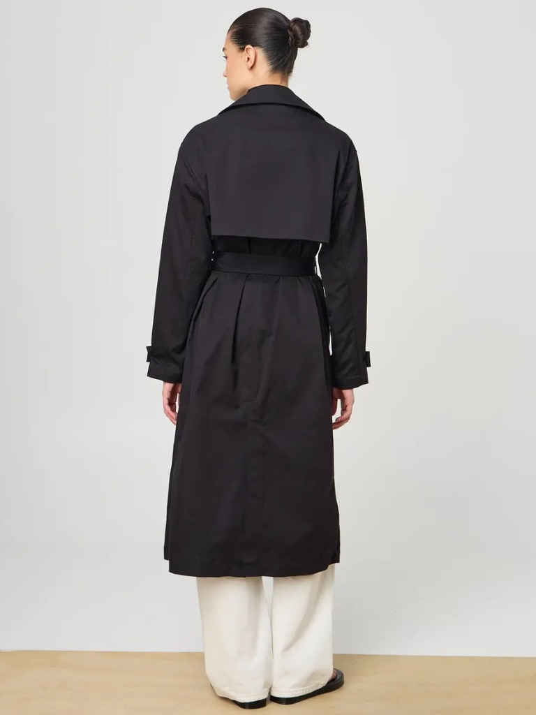 Double Breasted Trench Coat. Picture: Glassons.