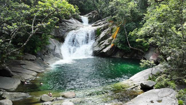 Josephine Falls is a the tiered waterfall on the Josephine Creek in World Heritage listed wet tropics rainforest. Picture: Brendan Radke