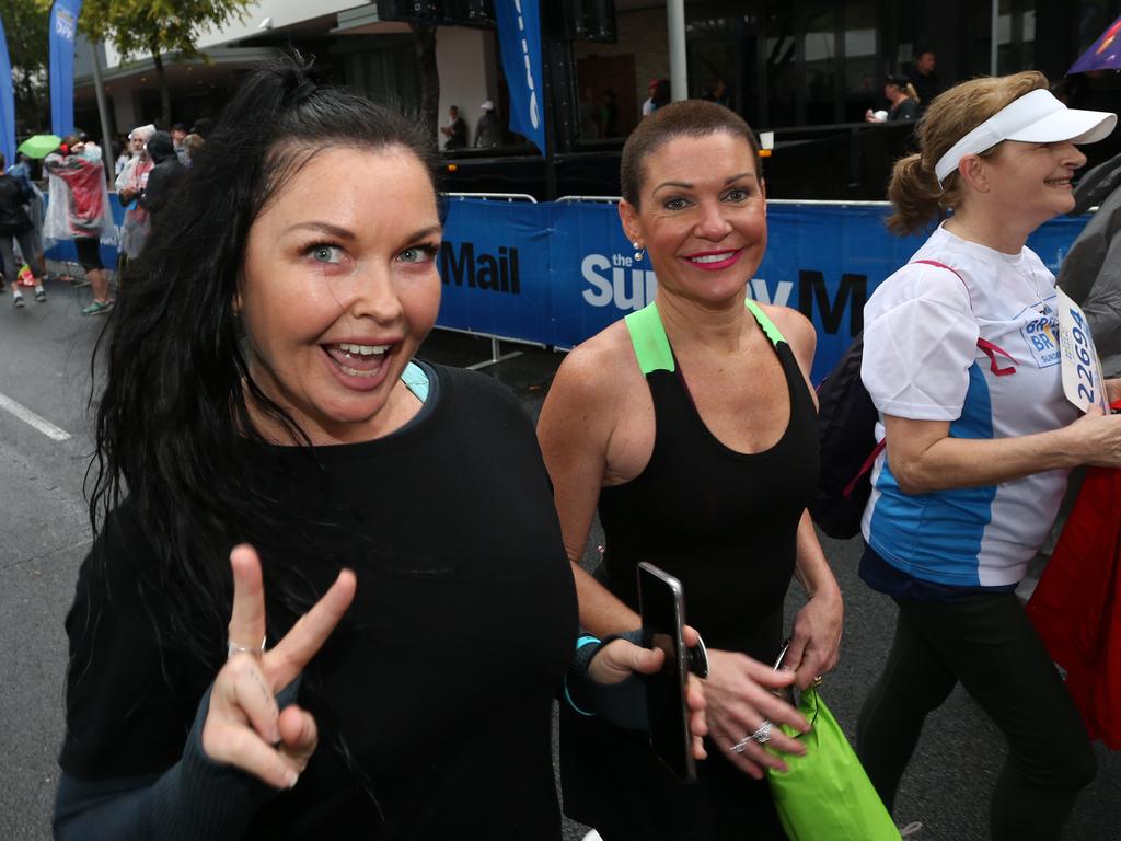 Schapelle enjoying life outside of prison during a fun run in 2018. Picture: AAP