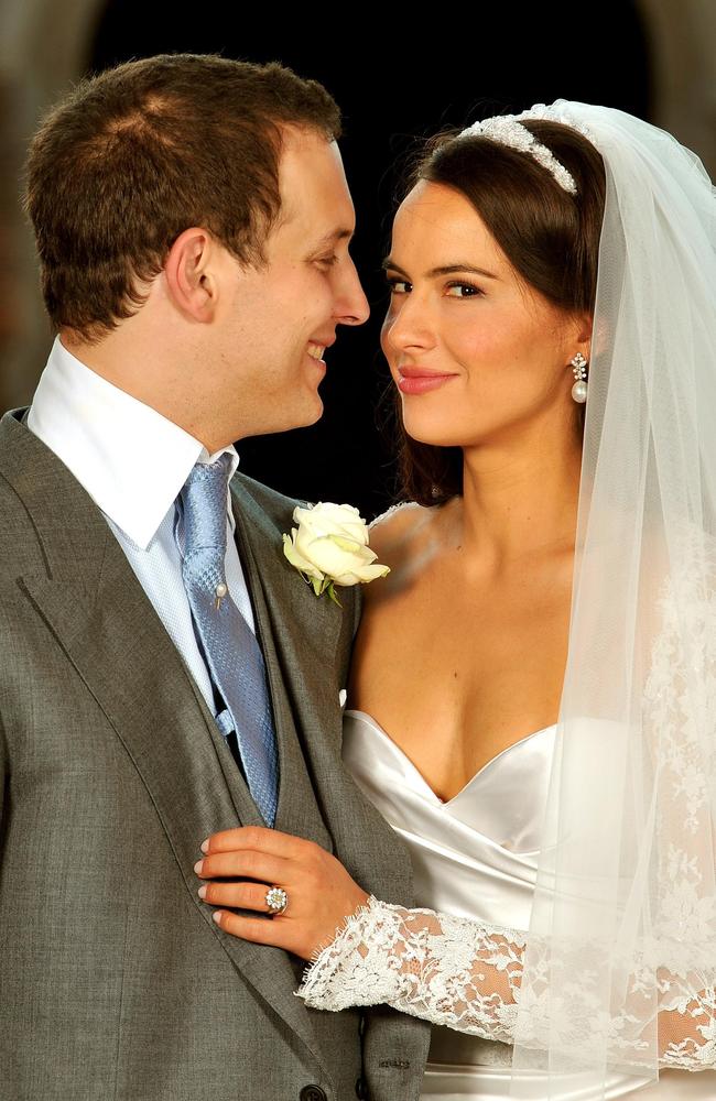 The bride recently said she thought her hair was “disgusting”. Picture: Picture: John Stillwell/WPA Pool/Getty Images