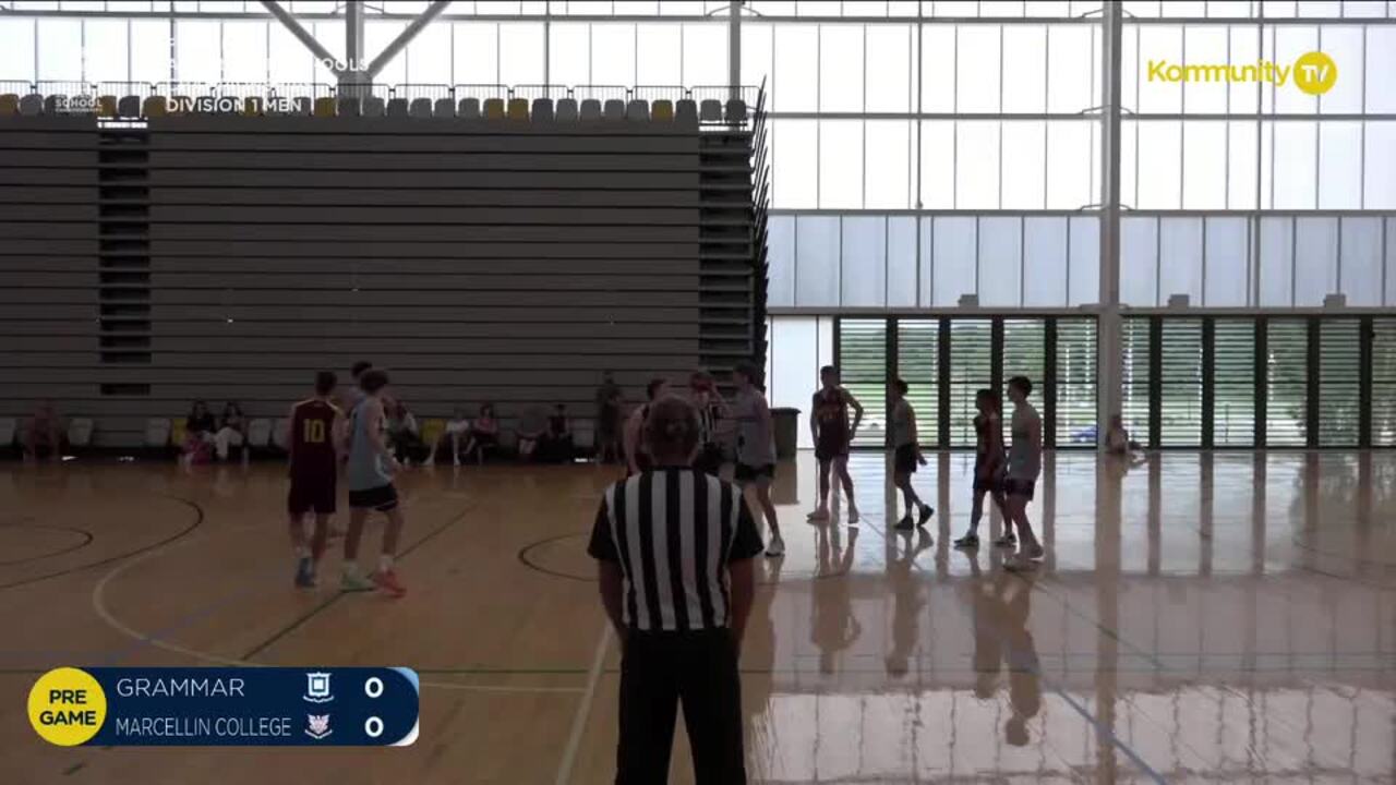 Replay: Brisbane Grammar School v Marcellin College (U20 Men Div 1) - 2024 Basketball Australia Schools Championships Day 3