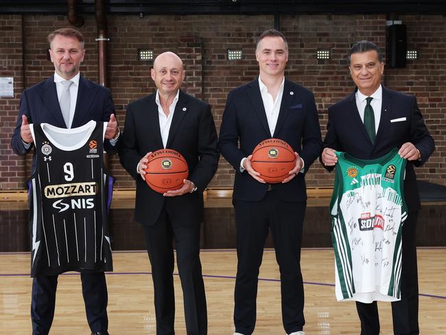 EuroLeague giants will venture to Australia in September. Picture: Matt King/Getty Images for the NBL.