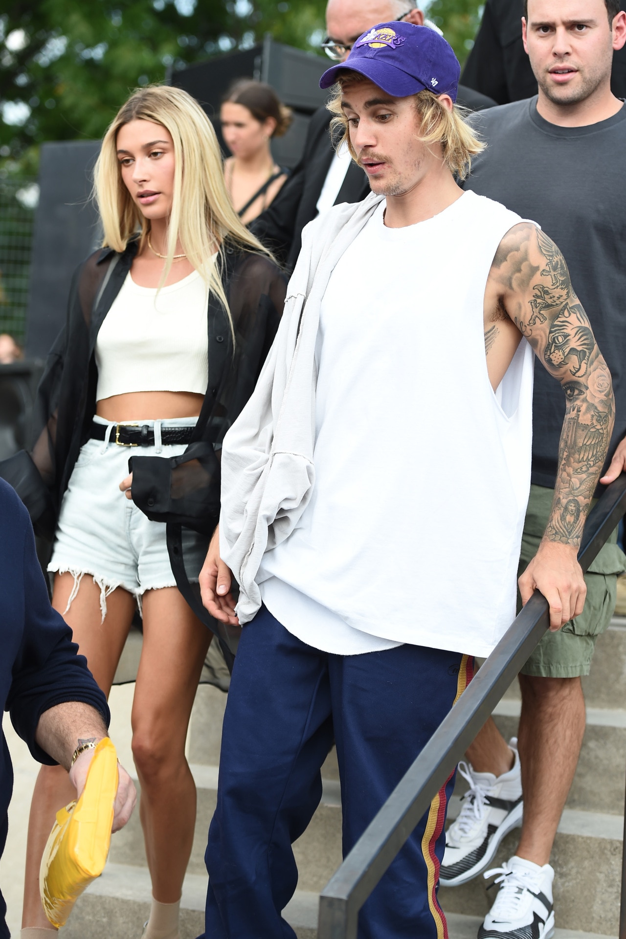 Hailey Baldwin Styled This By Far Bag Two Completely Different Ways