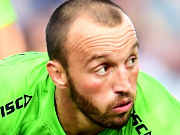 Josh Hodgson. NRL; North Queensland Cowboys Vs Canberra Raiders at 1300 Smiles Stadium. Picture: Alix Sweeney